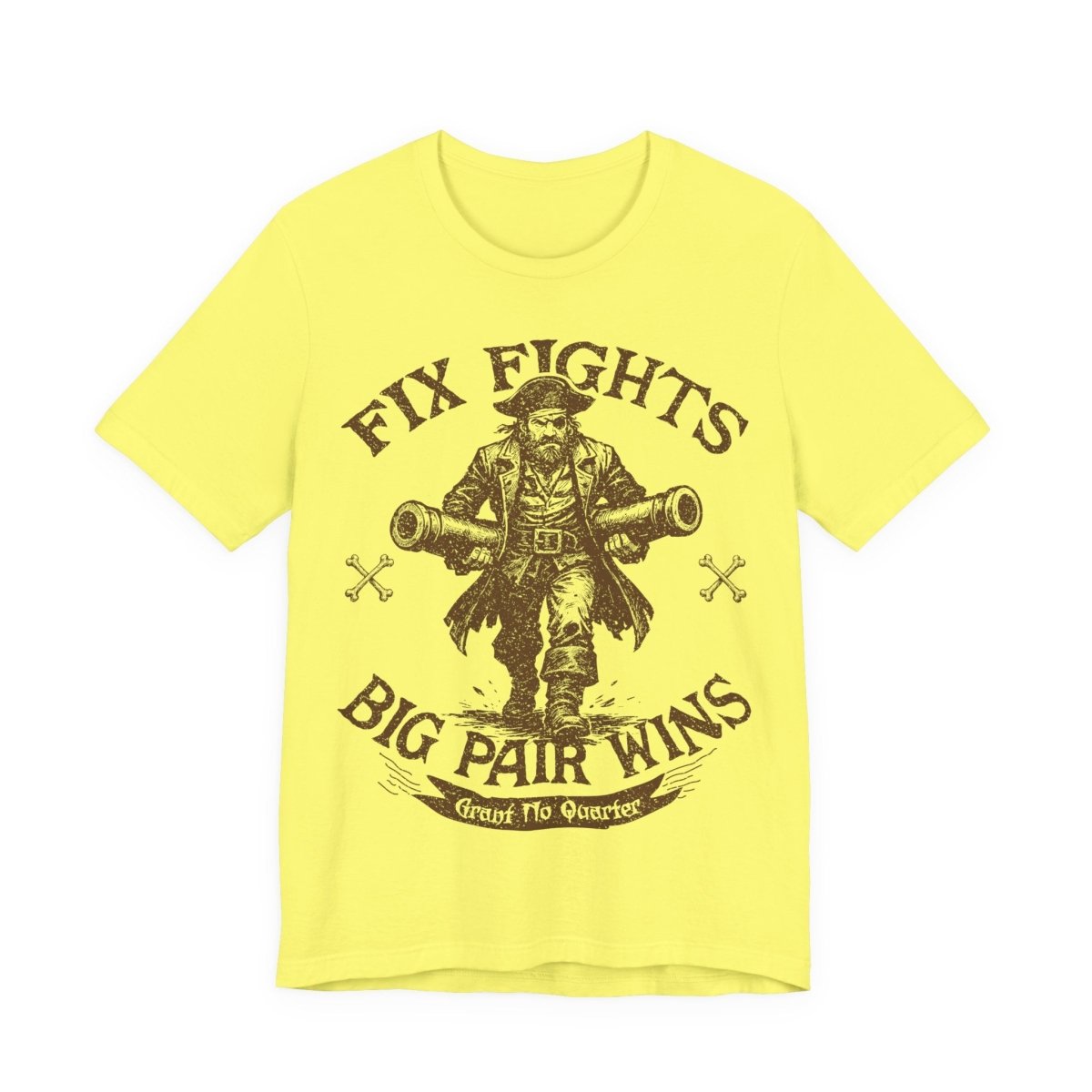 Pirate Action Motto Premium T-Shirt, Pair Ready Cannons, Vintage Style Graphic Tee