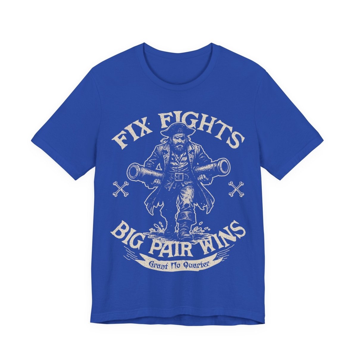 Pirate Action Motto Premium T-Shirt, Pair Ready Cannons, Vintage Style Graphic Tee