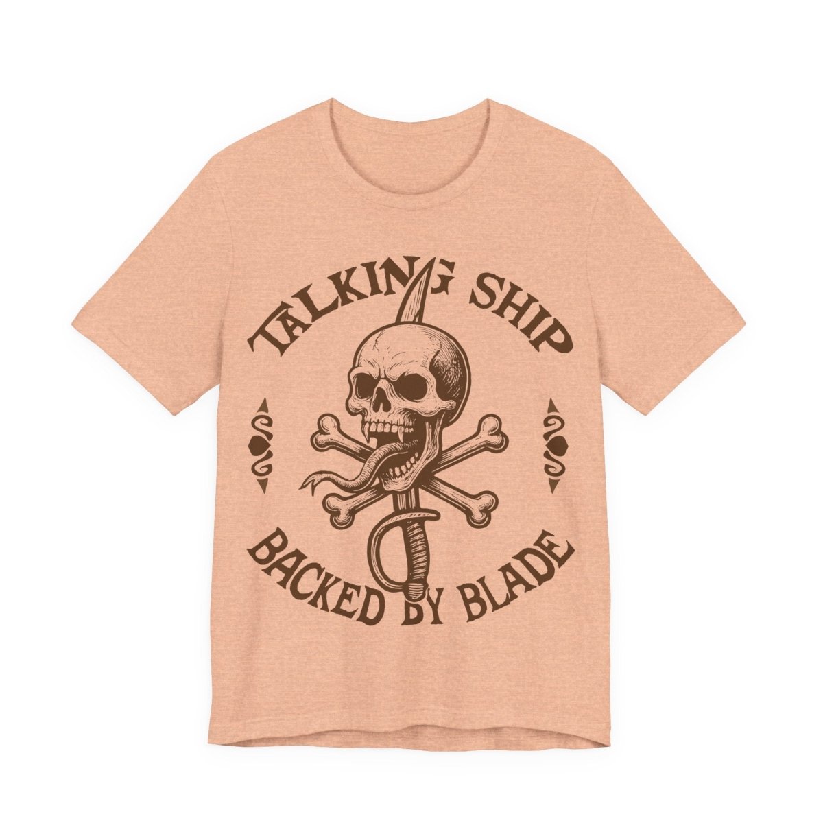 Pirate Action Motto Premium T-Shirt, Ready Blade, Vintage Style Graphic Tee