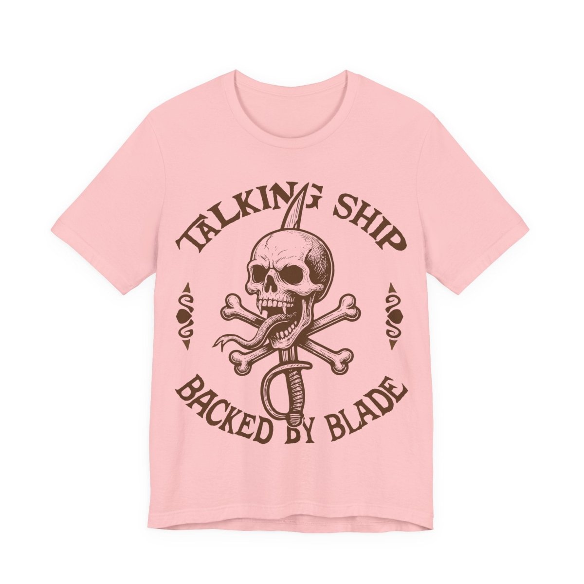 Pirate Action Motto Premium T-Shirt, Ready Blade, Vintage Style Graphic Tee