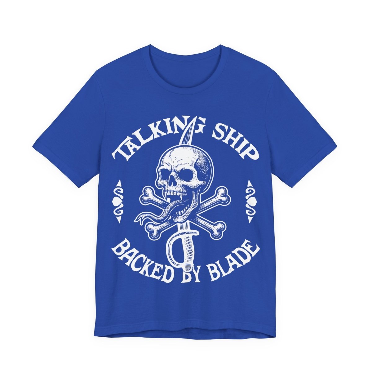 Pirate Action Motto Premium T-Shirt, Ready Blade, Vintage Style Graphic Tee