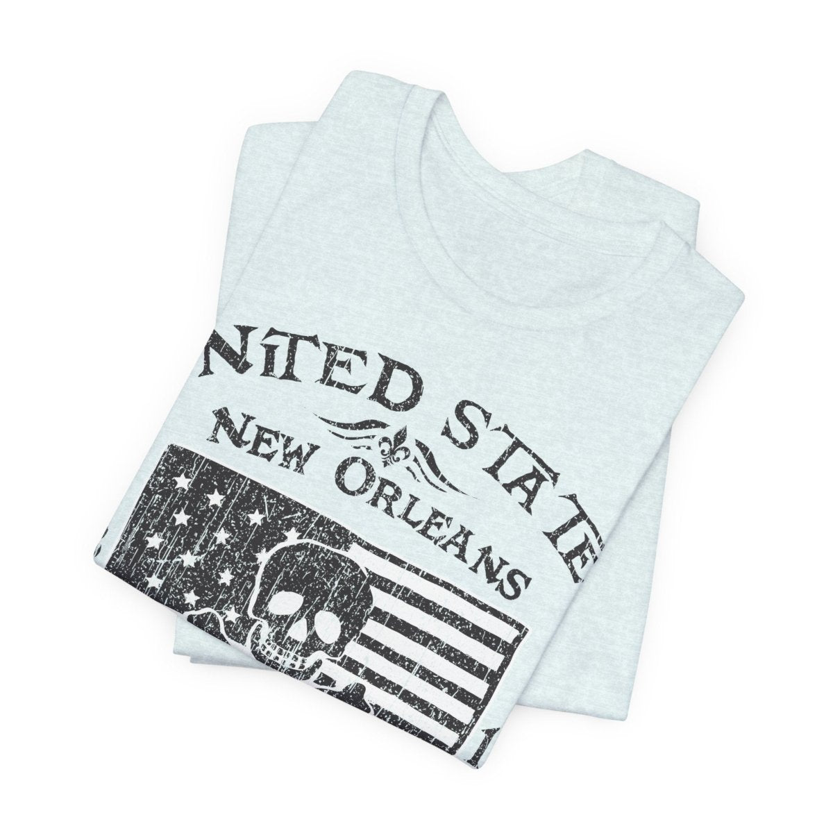Pirate America Premium T-Shirt, LaFitte New Orleans Vintage Style Graphic Tee