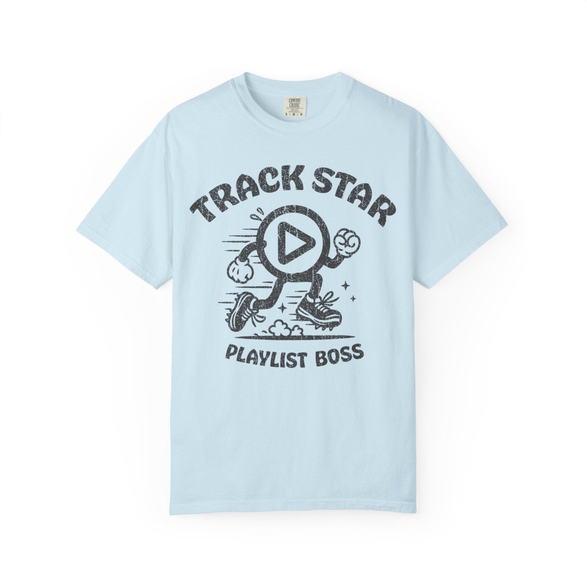 Playlist Boss Comfort Colors Relaxed Fit Soft Music Funny Tee