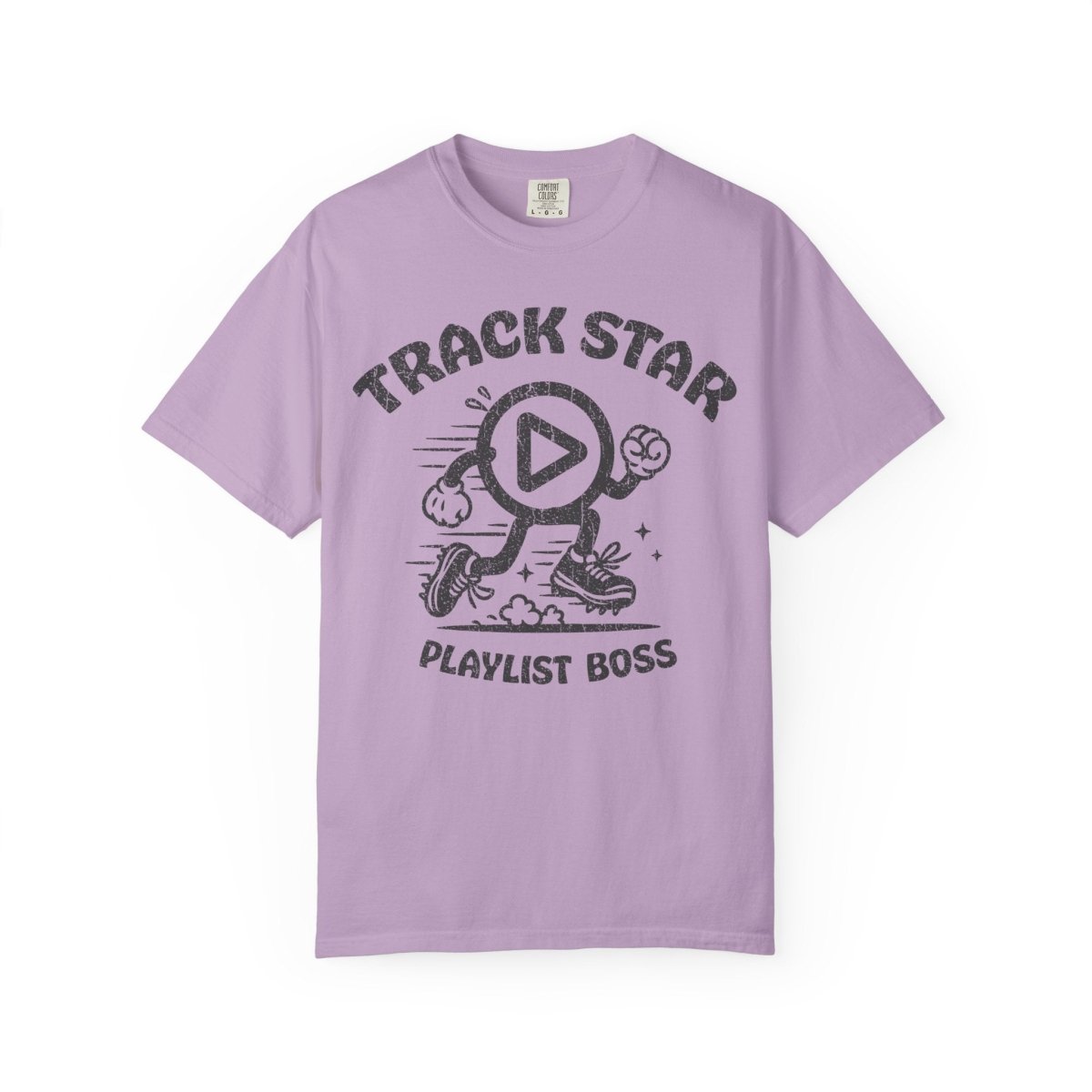 Playlist Boss Comfort Colors Relaxed Fit Soft Music Funny Tee