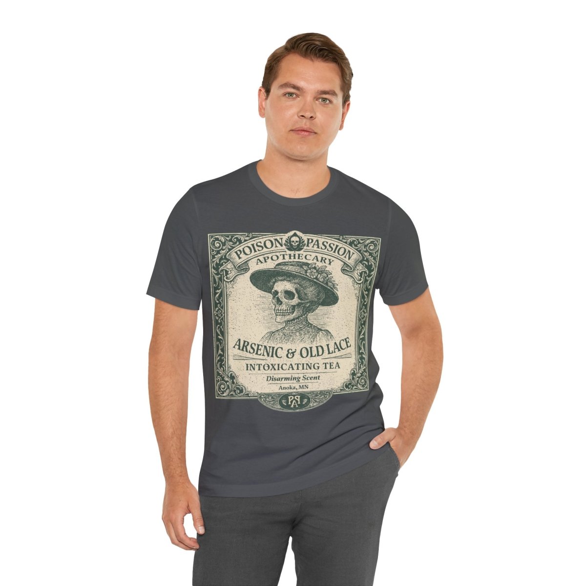 Poison Passion Gothic Premium T-Shirt Victorian Vintage Style Graphic Tee Spooky Style Halloween