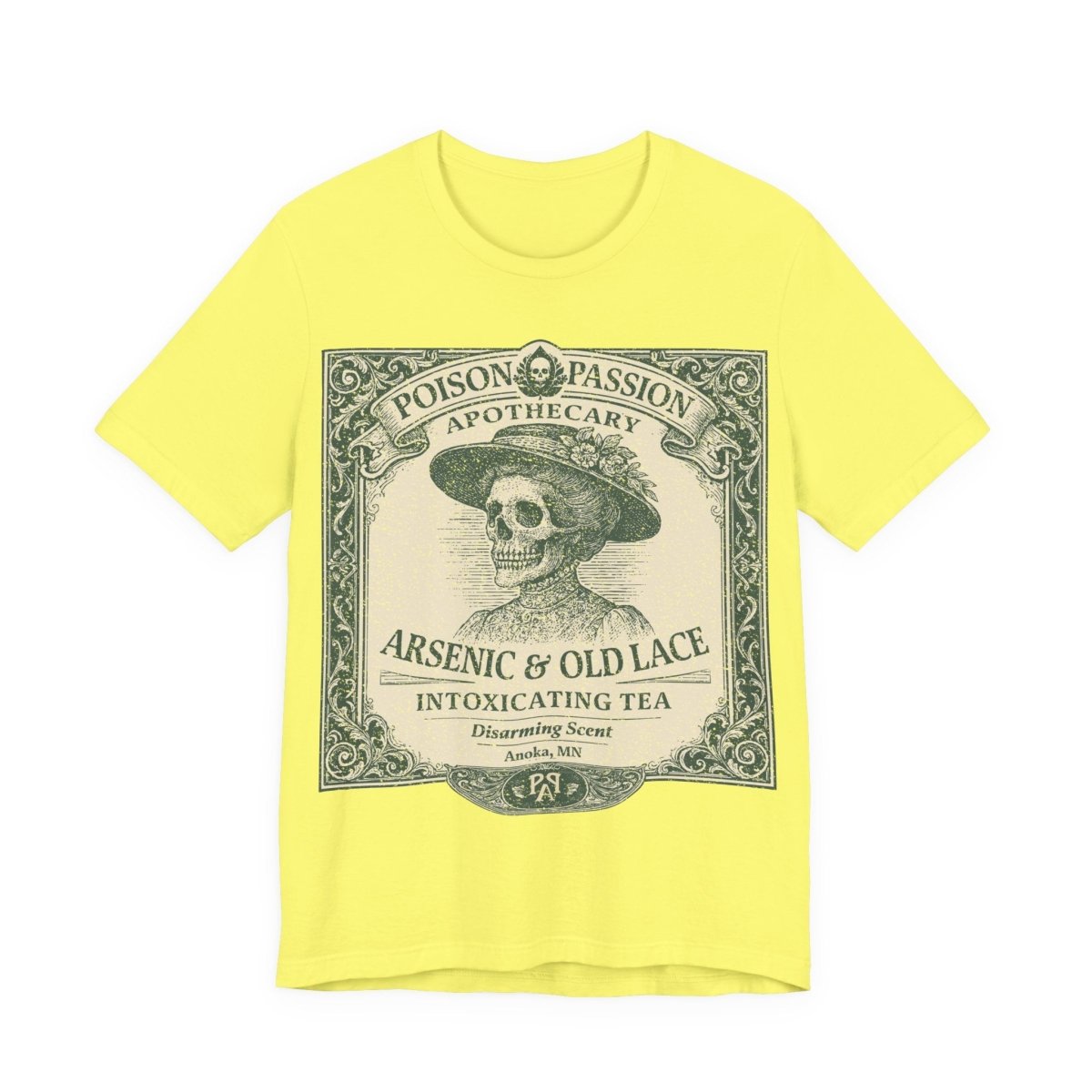 Poison Passion Gothic Premium T-Shirt Victorian Vintage Style Graphic Tee Spooky Style Halloween