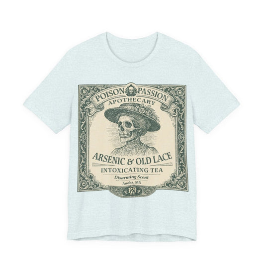 Poison Passion Gothic Premium T-Shirt Victorian Vintage Style Graphic Tee Spooky Style Halloween