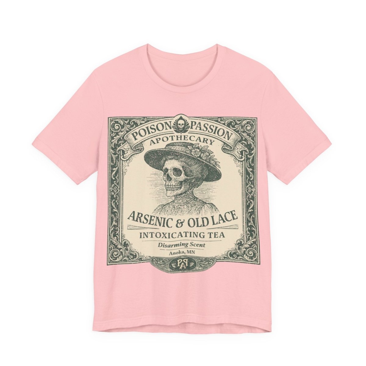 Poison Passion Gothic Premium T-Shirt Victorian Vintage Style Graphic Tee Spooky Style Halloween