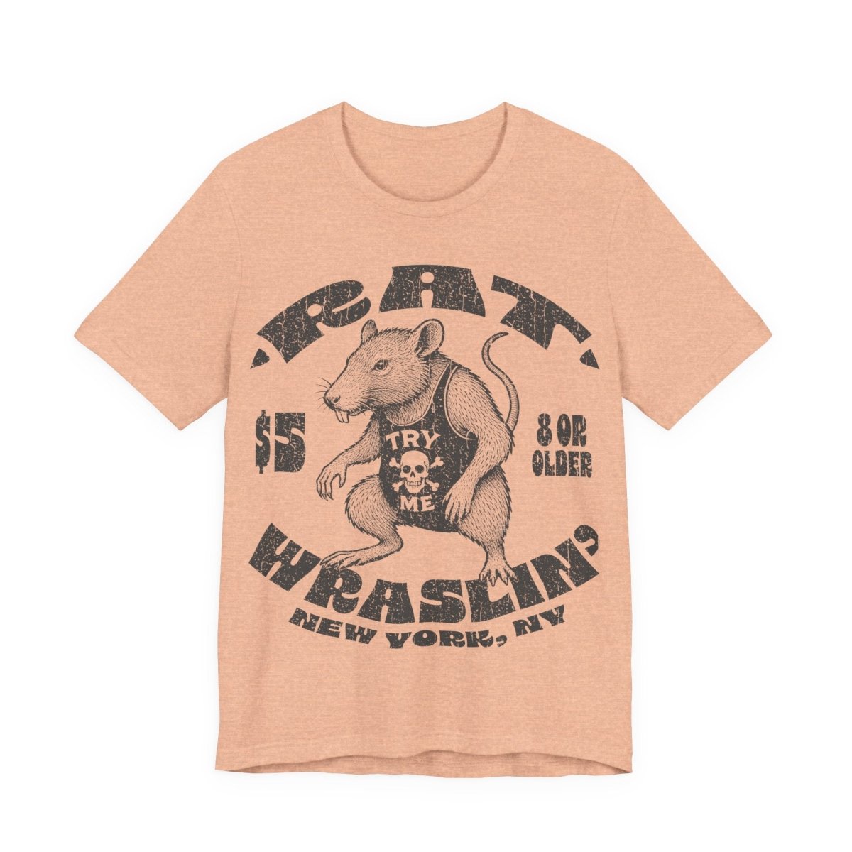Rat Wrestling Premium T-Shirt, New York