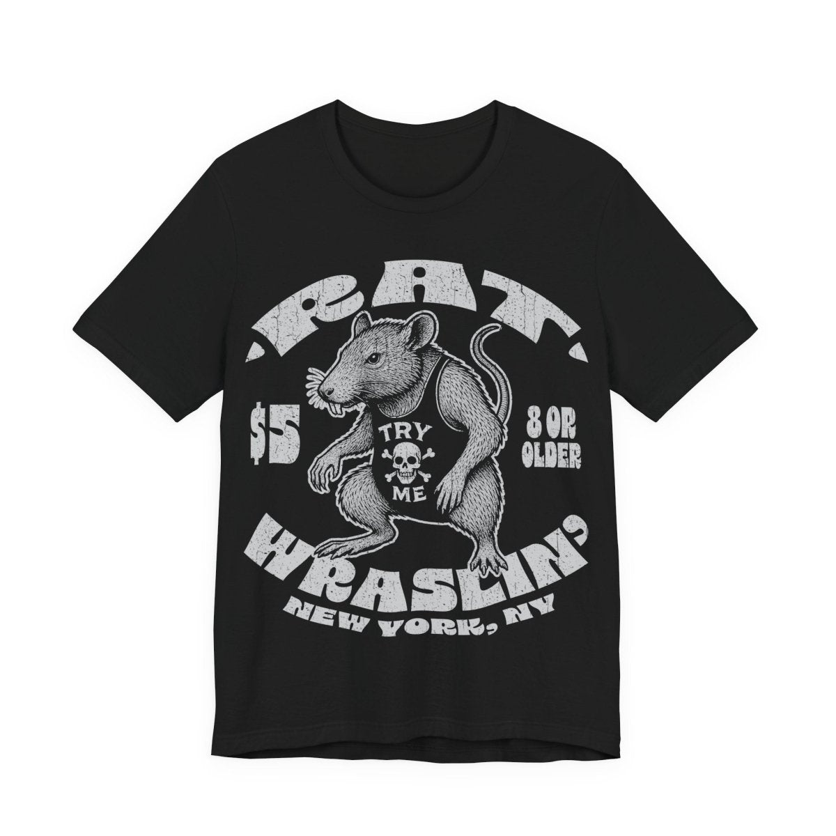 Rat Wrestling Premium T-Shirt, New York