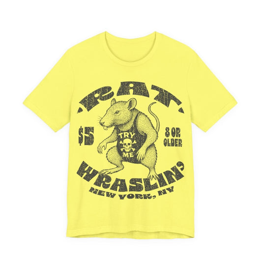 Rat Wrestling Premium T-Shirt, New York