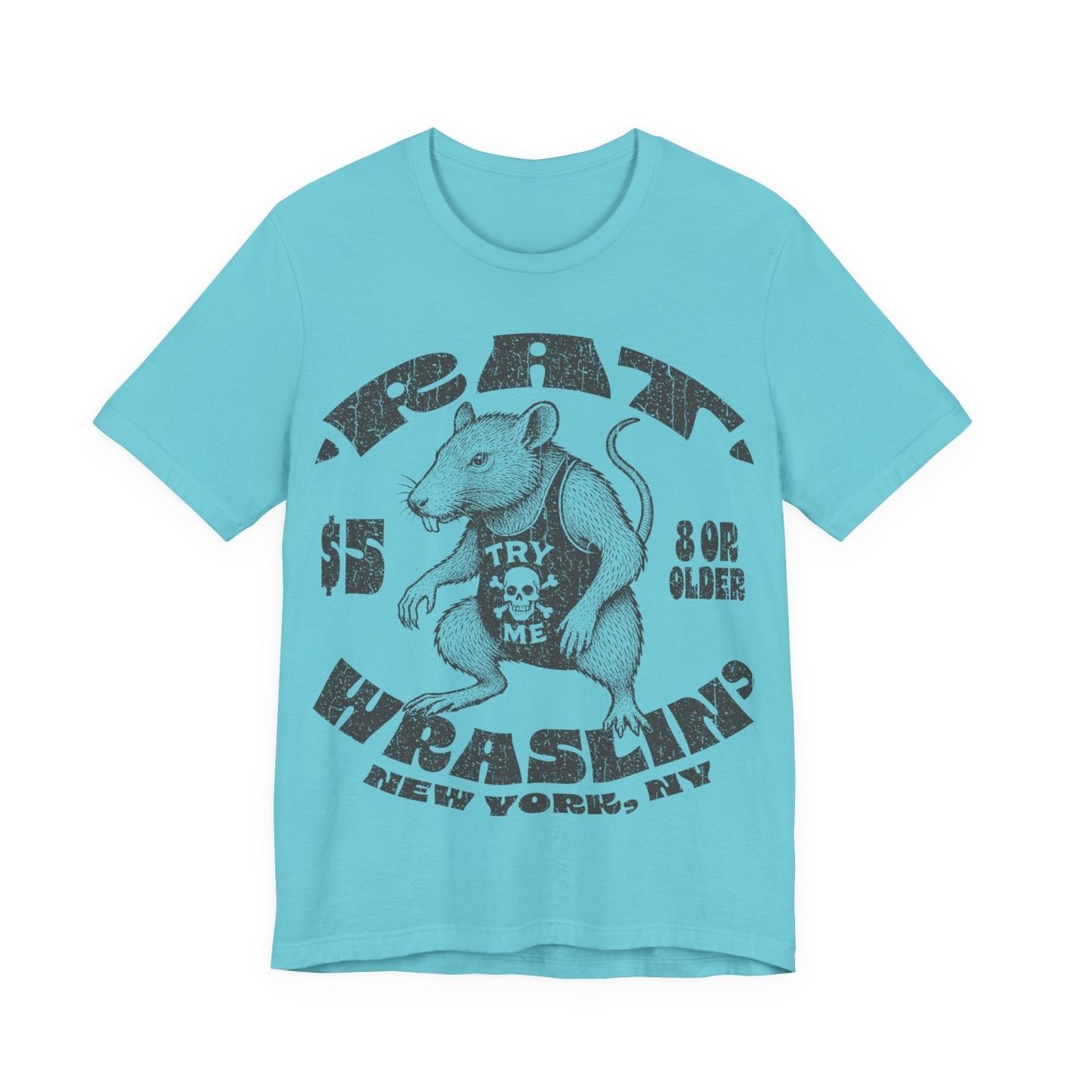 Rat Wrestling Premium T-Shirt, New York
