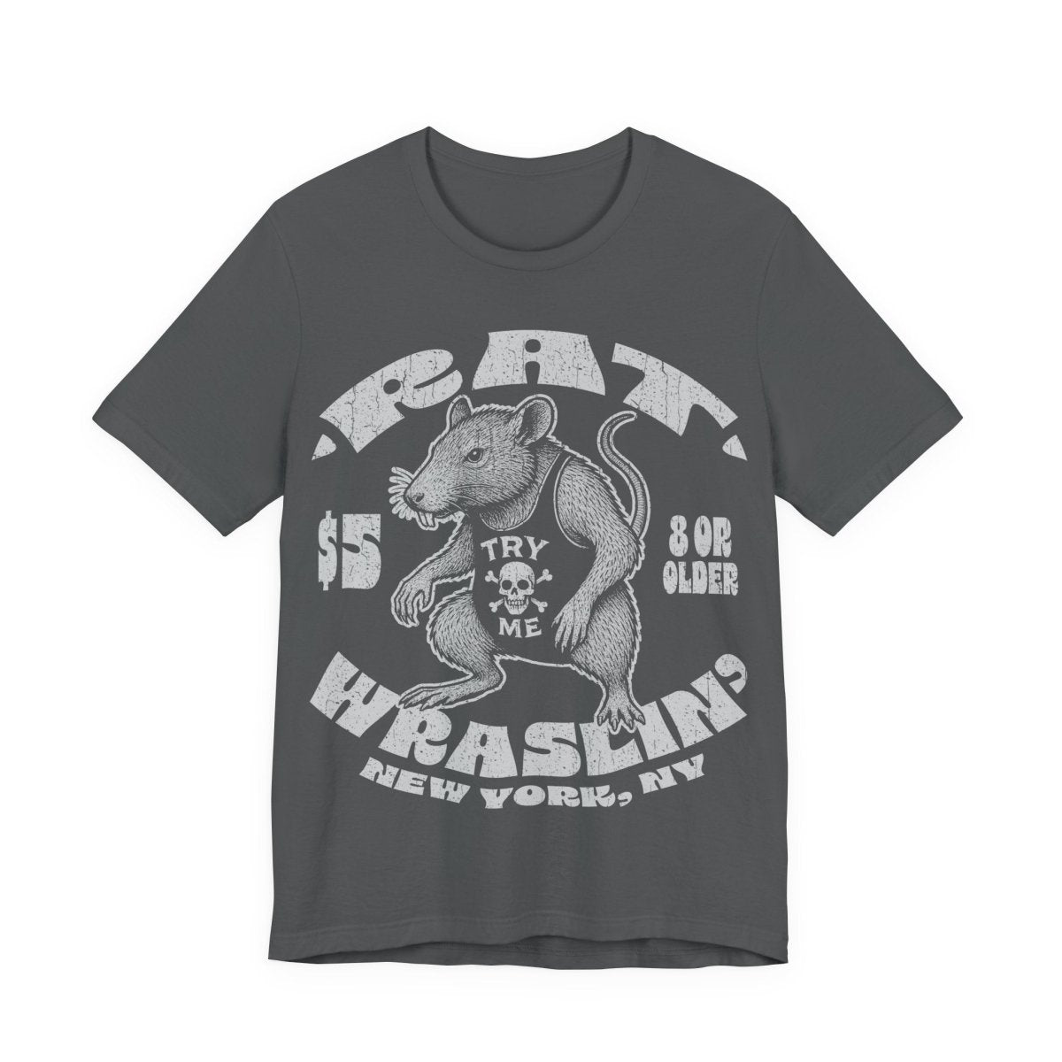 Rat Wrestling Premium T-Shirt, New York