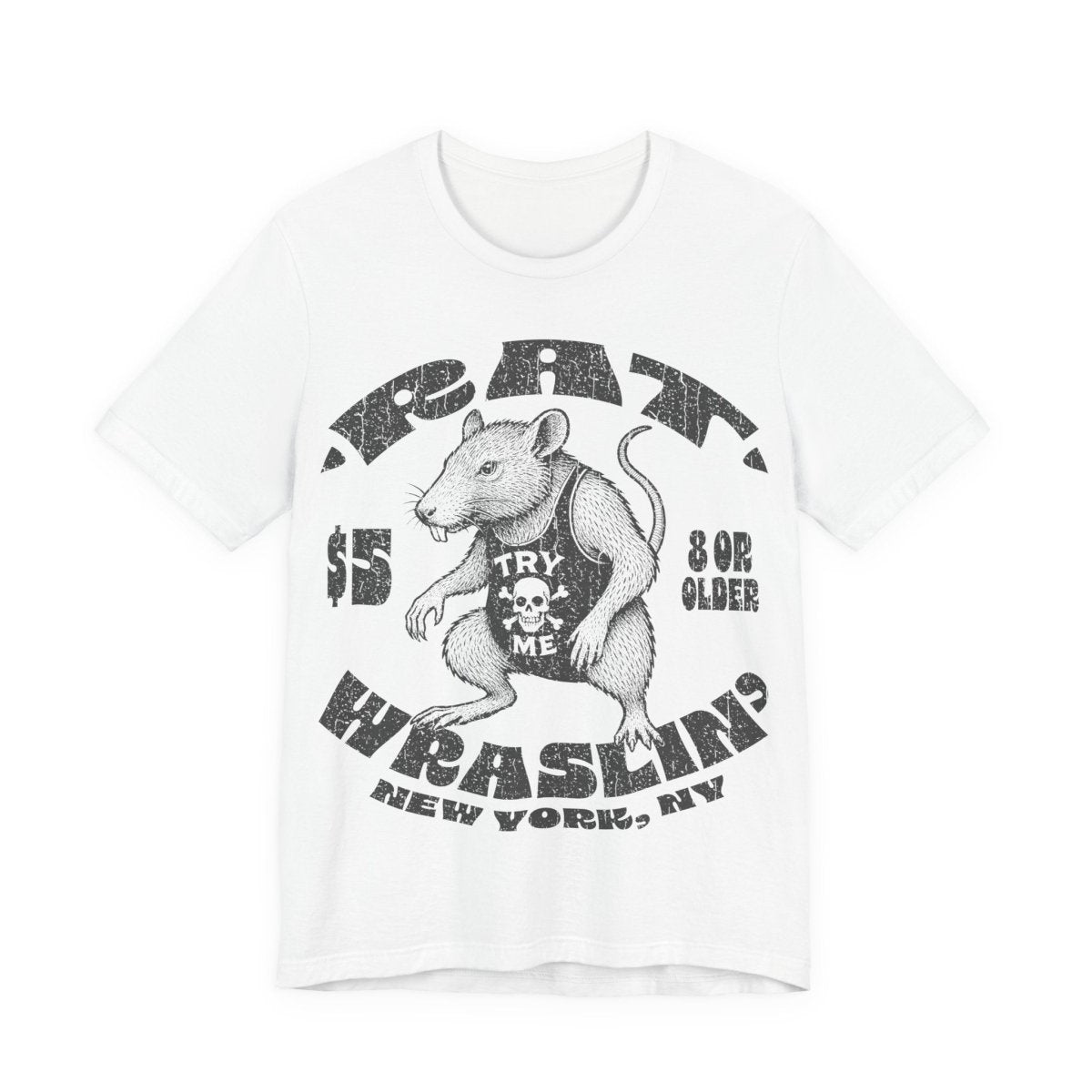 Rat Wrestling Premium T-Shirt, New York