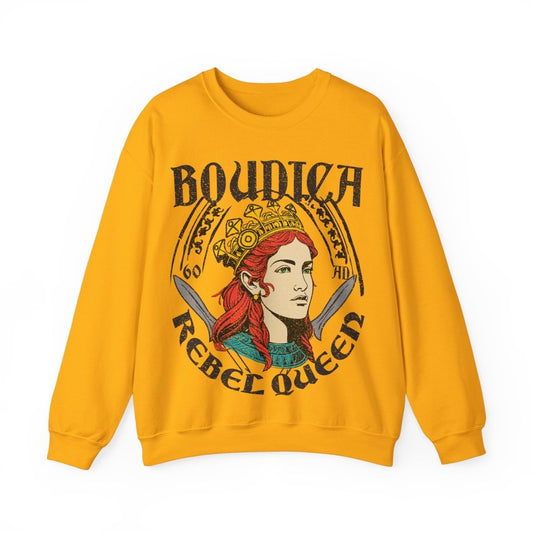 Rebel Queen Boudica Fleece Sweatshirt, Her Gift