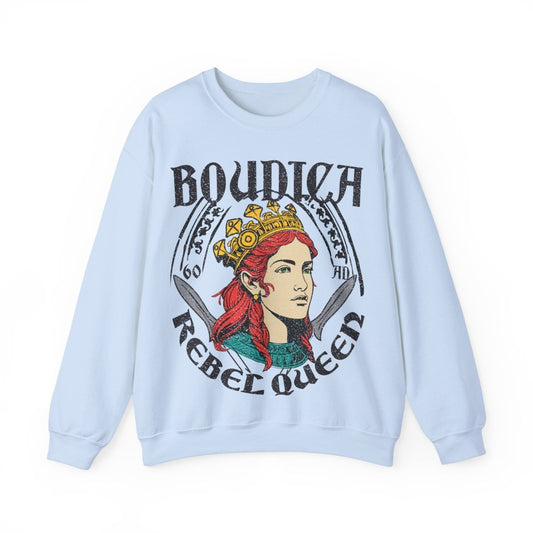 Rebel Queen Boudica Fleece Sweatshirt, Her Gift