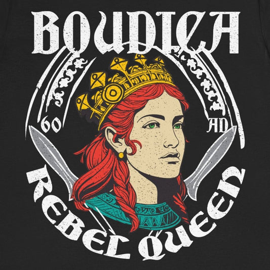 Rebel Queen Boudica Premium T-Shirt, Her Gift