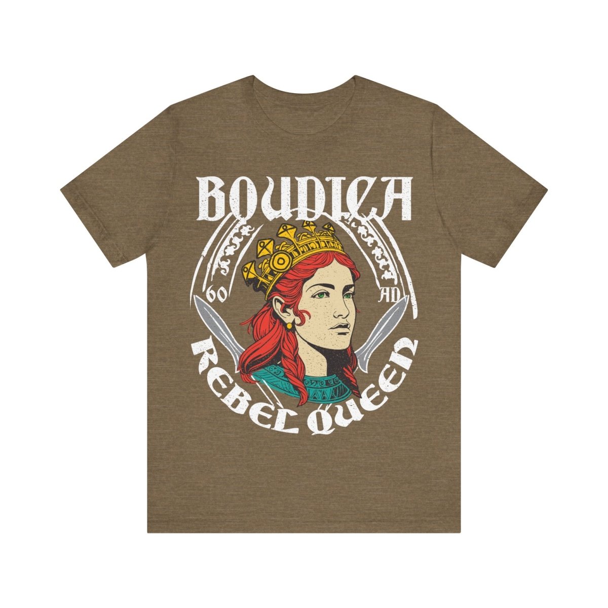 Rebel Queen Boudica Premium T-Shirt, Her Gift