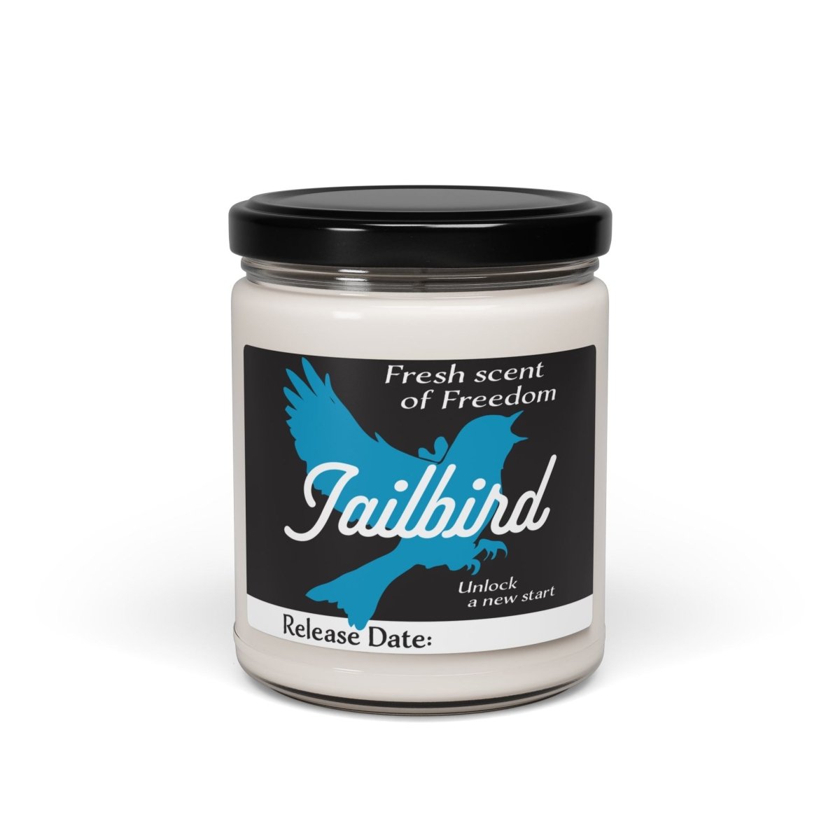 Release Date Celebration Party Custom Freedom Soy Candle, 9 Scent Choices or Unscented, Gift for Friend or Family Jail Incarceration