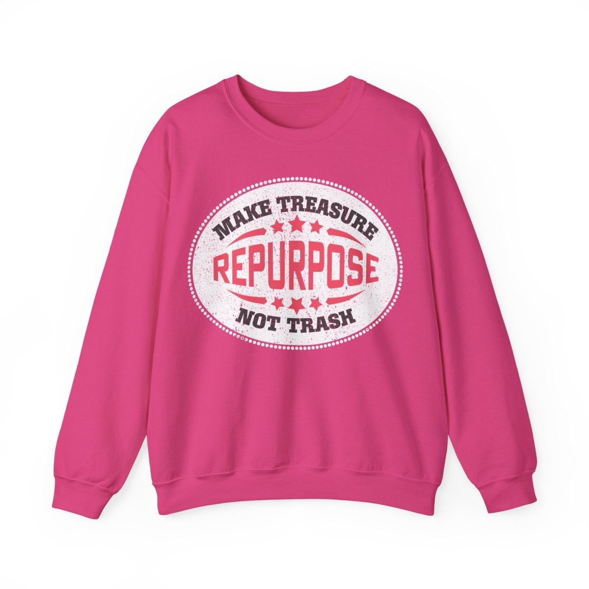 Repurpose Fleece Sweatshirt, Reuse Inspiration, Make Treasure Not Trash
