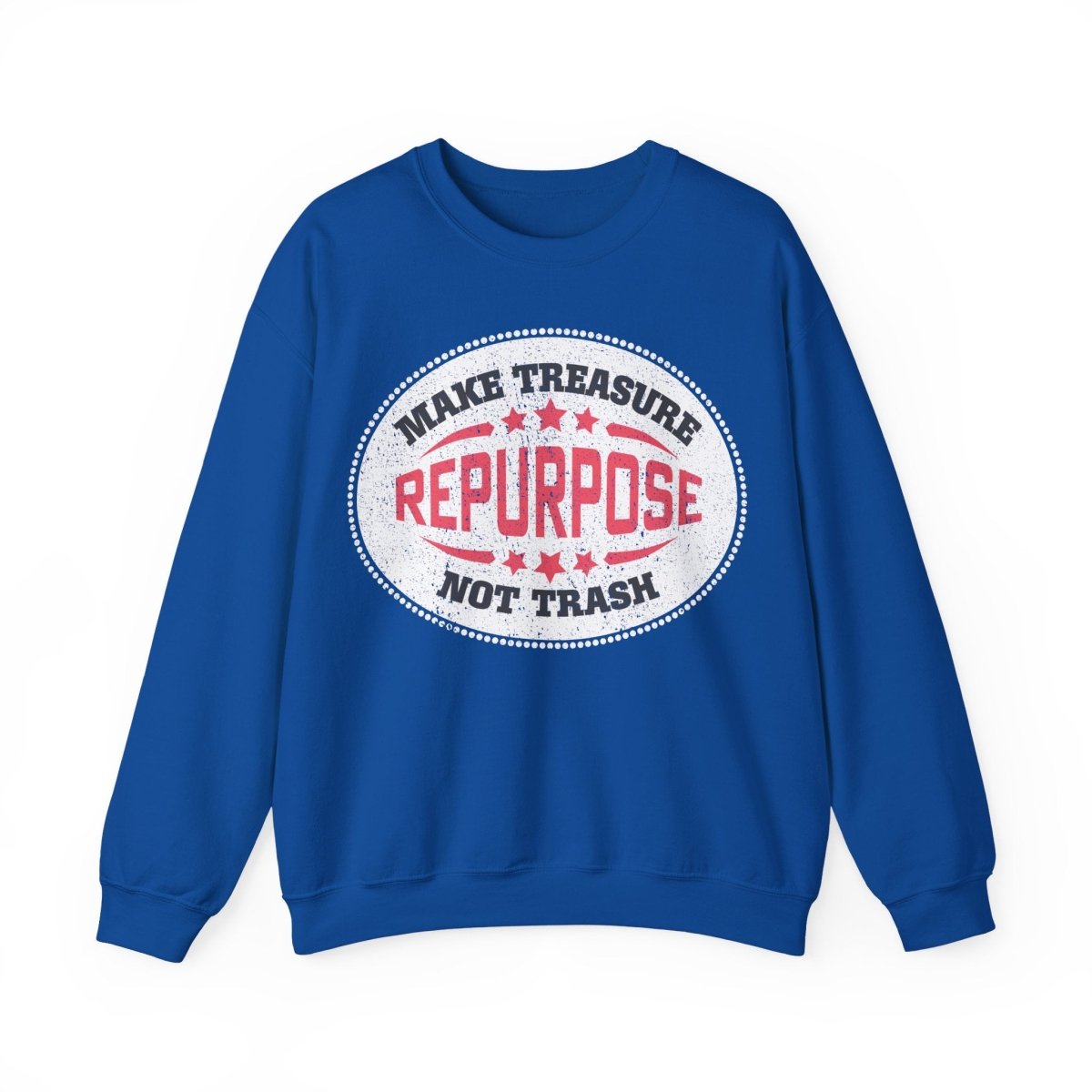 Repurpose Fleece Sweatshirt, Reuse Inspiration, Make Treasure Not Trash