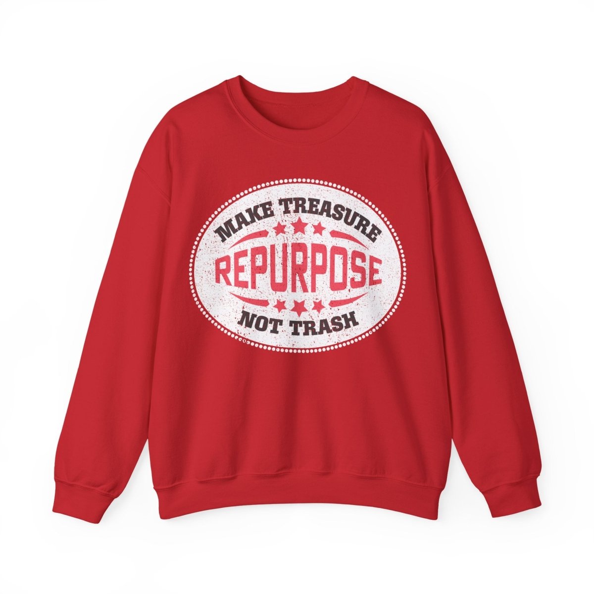 Repurpose Fleece Sweatshirt, Reuse Inspiration, Make Treasure Not Trash