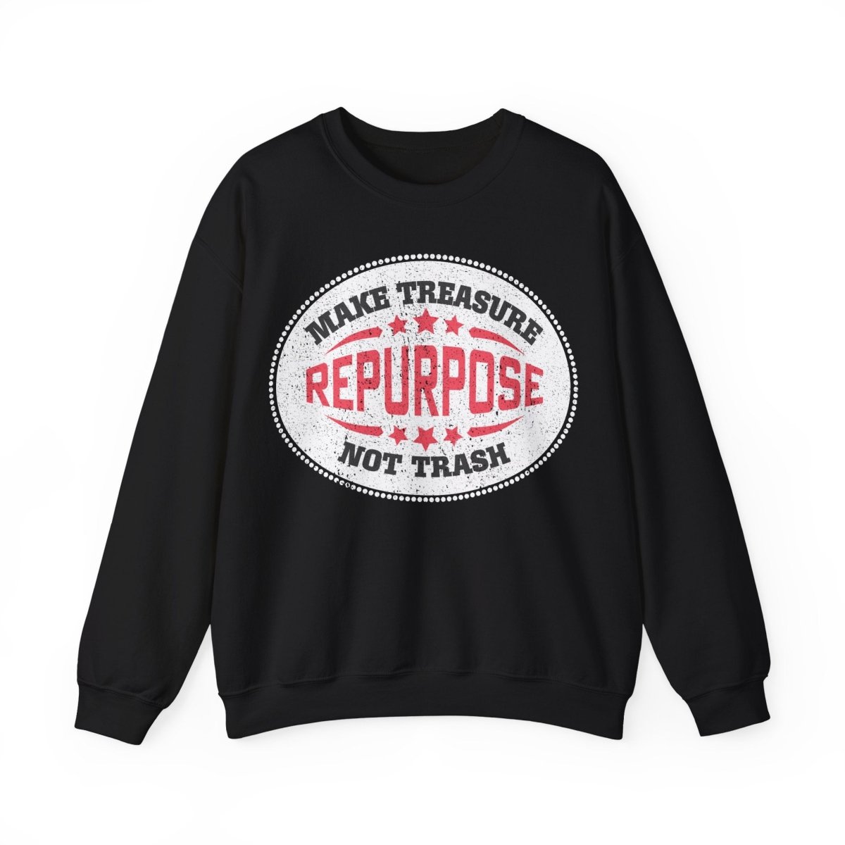 Repurpose Fleece Sweatshirt, Reuse Inspiration, Make Treasure Not Trash