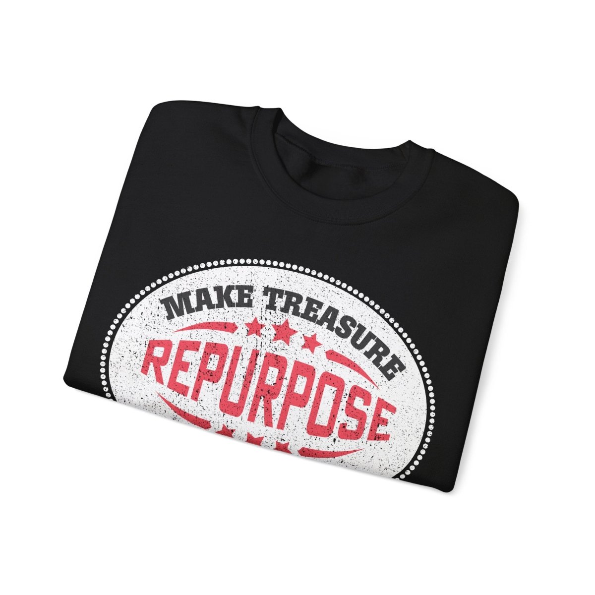 Repurpose Fleece Sweatshirt, Reuse Inspiration, Make Treasure Not Trash