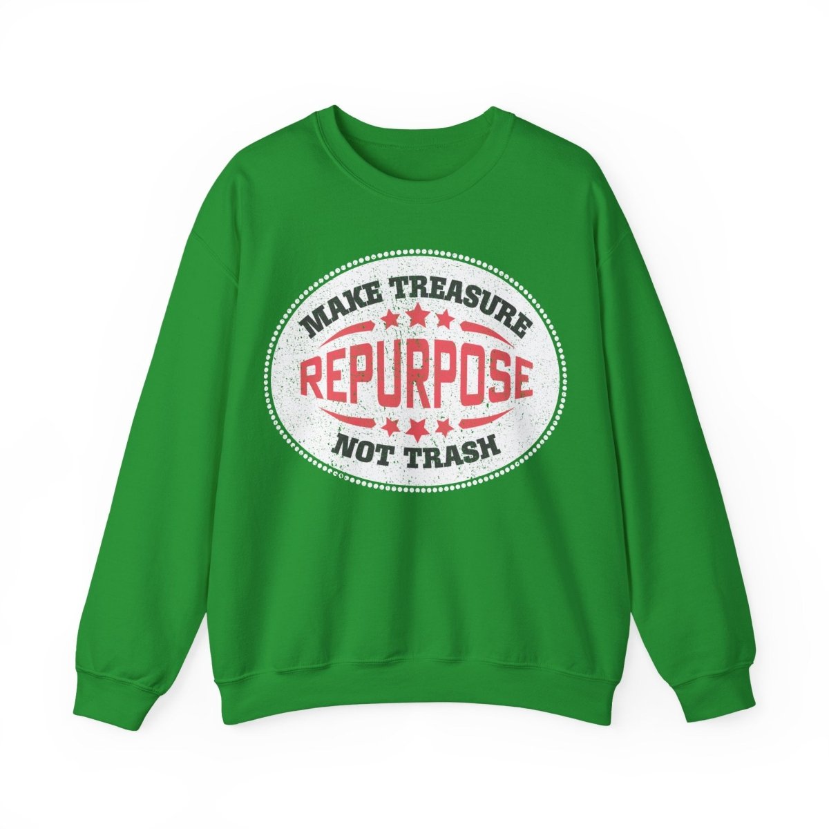 Repurpose Fleece Sweatshirt, Reuse Inspiration, Make Treasure Not Trash