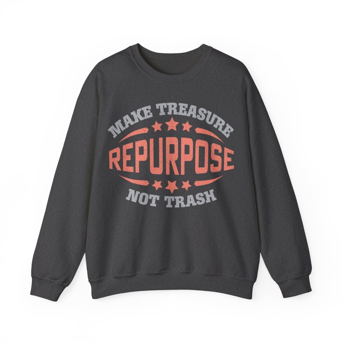Repurpose Sweatshirt, Make Treasure Not Trash, Environment Genius, Reuse