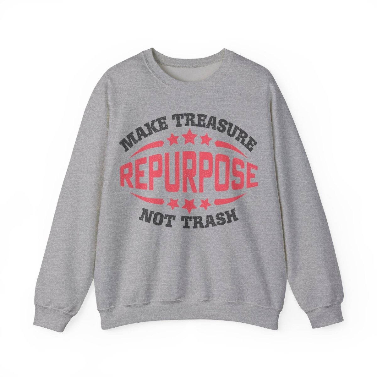 Repurpose Sweatshirt, Make Treasure Not Trash, Environment Genius, Reuse
