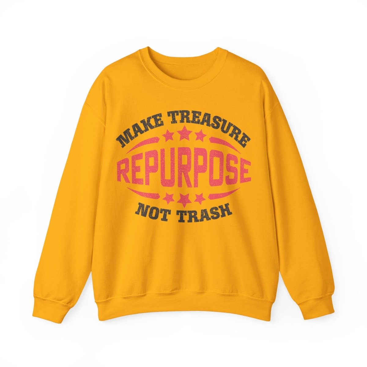 Repurpose Sweatshirt, Make Treasure Not Trash, Environment Genius, Reuse