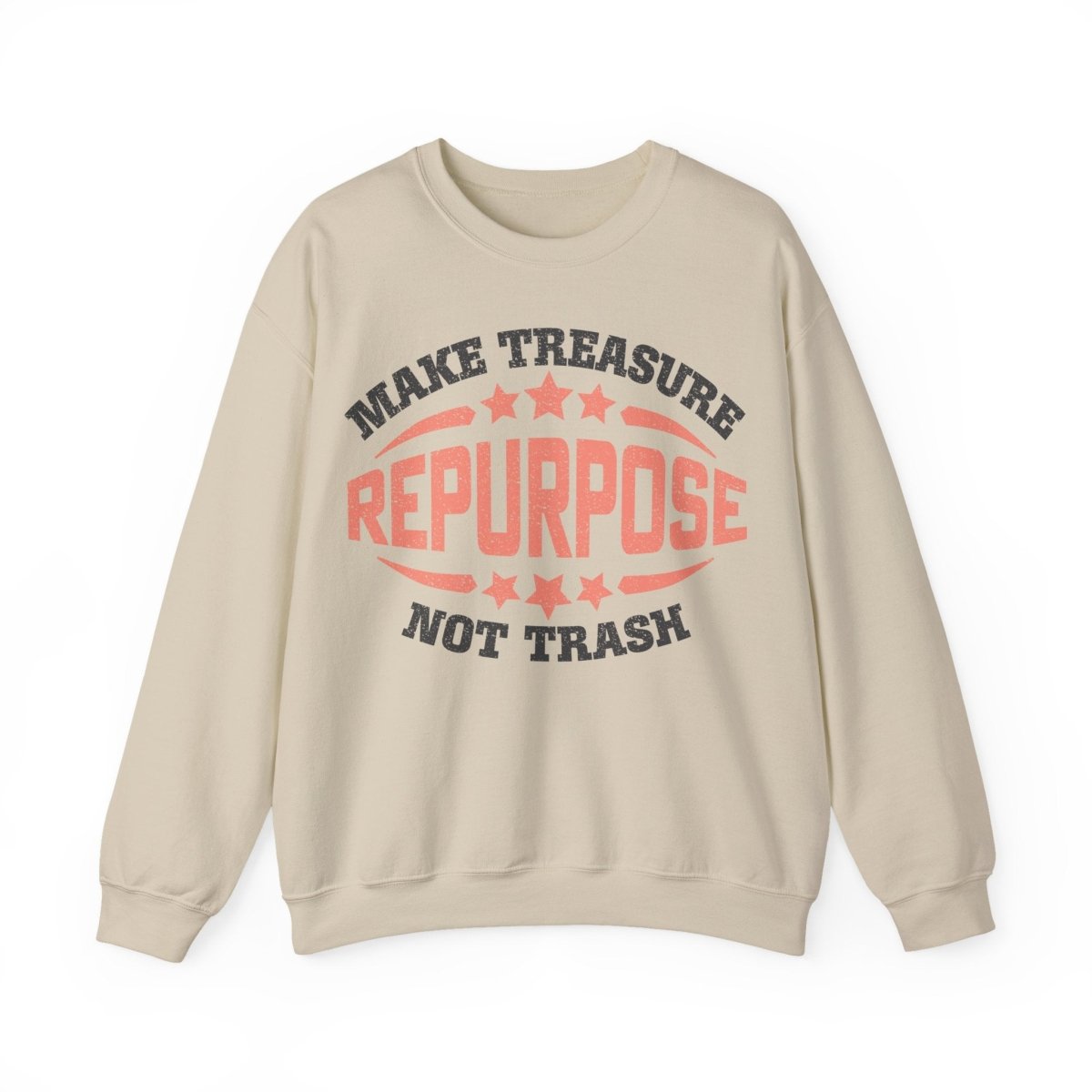 Repurpose Sweatshirt, Make Treasure Not Trash, Environment Genius, Reuse