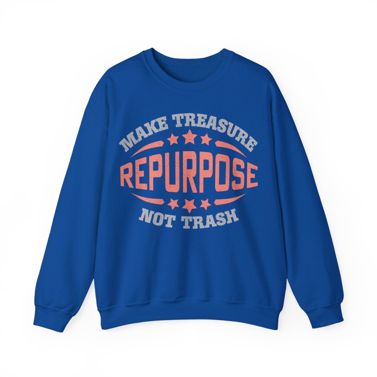 Repurpose Sweatshirt, Make Treasure Not Trash, Environment Genius, Reuse