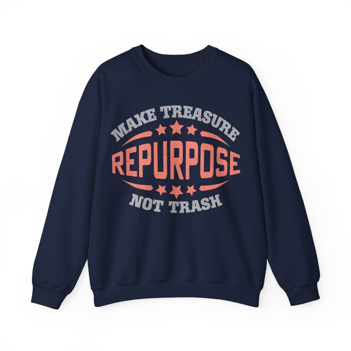 Repurpose Sweatshirt, Make Treasure Not Trash, Environment Genius, Reuse