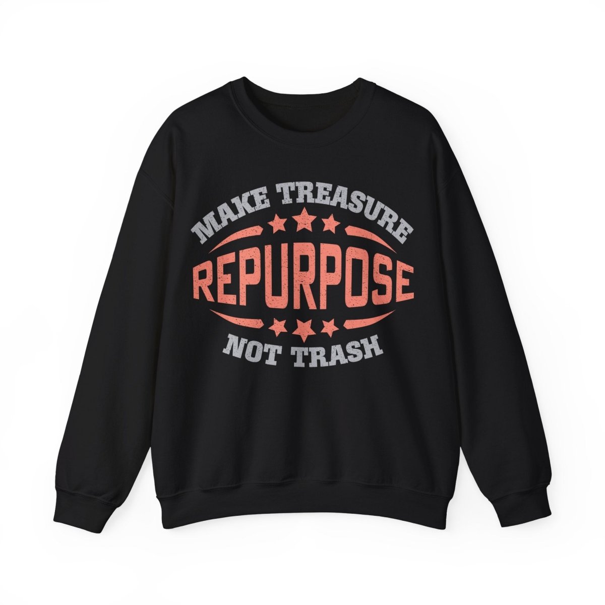 Repurpose Sweatshirt, Make Treasure Not Trash, Environment Genius, Reuse