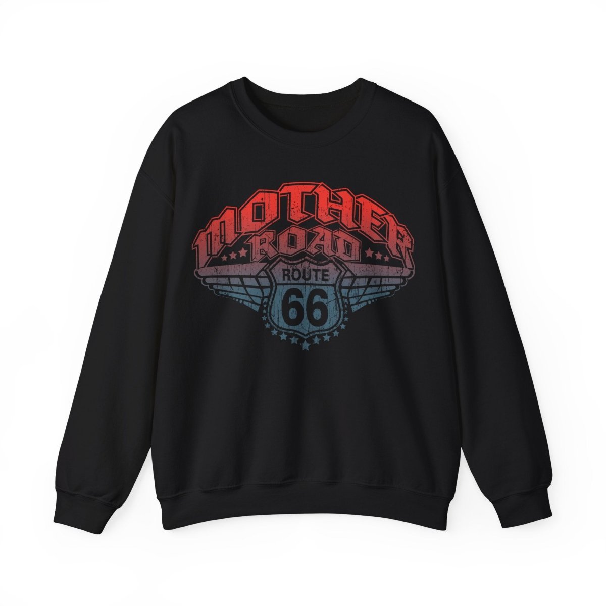 Route 66, Mother Road Fleece Sweatshirt, The Highway That's The Best, Road Trip