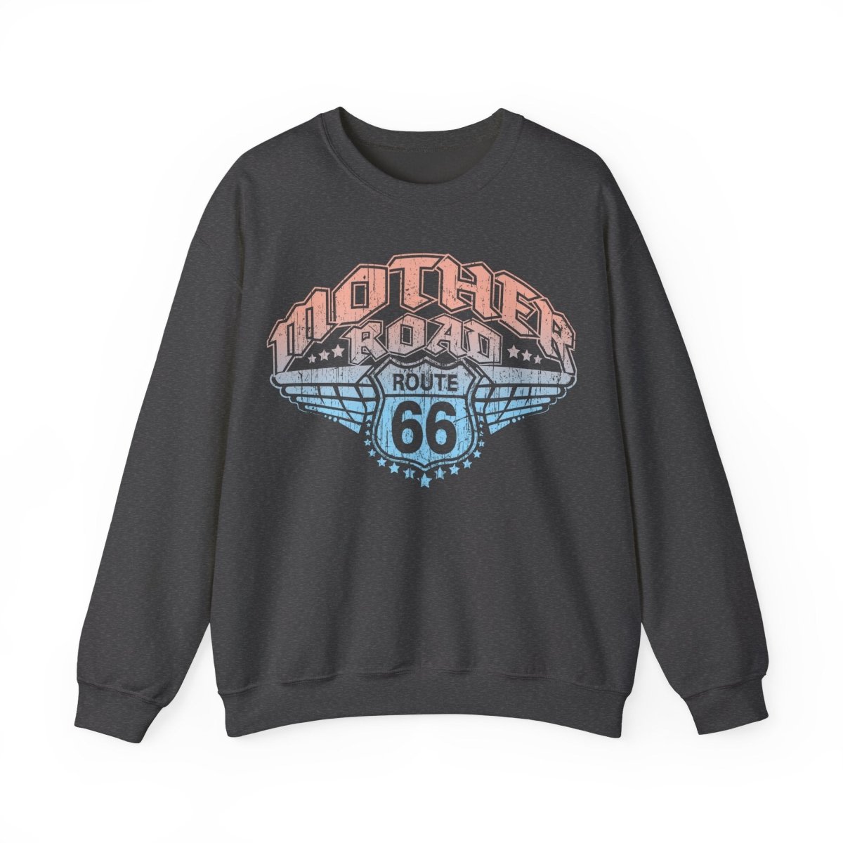 Route 66, Mother Road Fleece Sweatshirt, The Highway That's The Best, Road Trip