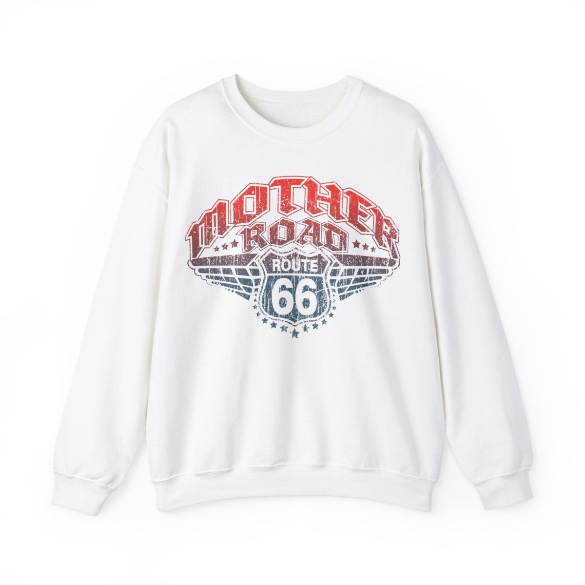 Route 66, Mother Road Fleece Sweatshirt, The Highway That's The Best, Road Trip