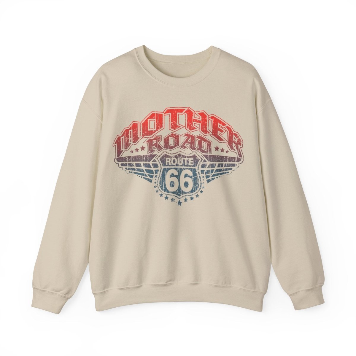 Route 66, Mother Road Fleece Sweatshirt, The Highway That's The Best, Road Trip