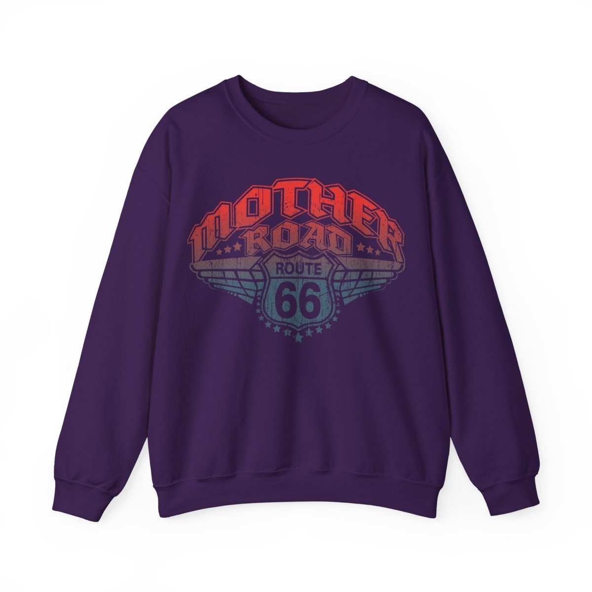 Route 66, Mother Road Fleece Sweatshirt, The Highway That's The Best, Road Trip