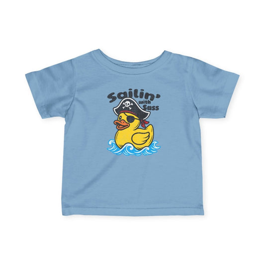 Sailing With Sass Pirate Bath Baby Soft Infant T-Shirt