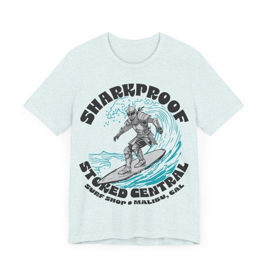 Sharkproof Stoked Central Surf Shop Premium T-Shirt, Malibu, California