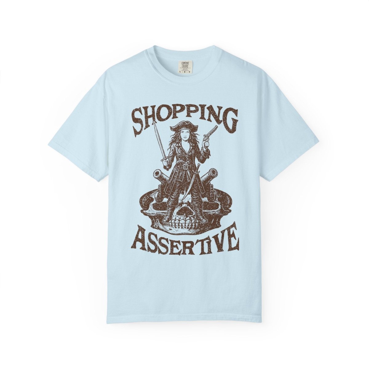 Shopping Addict Shirt Comfort Colors Relaxed Fit Heavy Soft Funny Tee