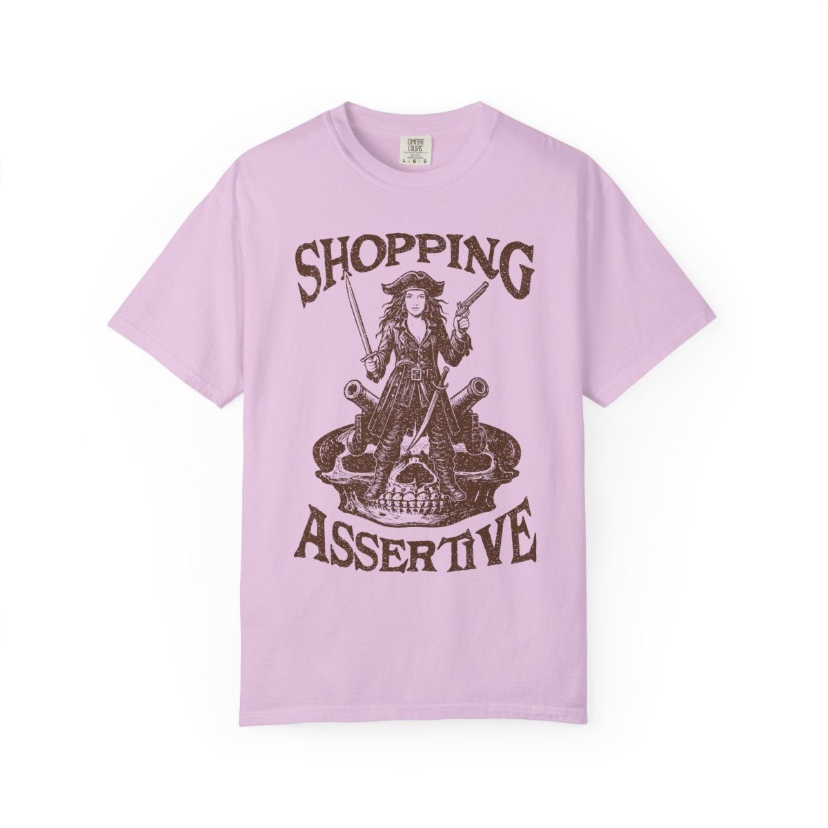 Shopping Addict Shirt Comfort Colors Relaxed Fit Heavy Soft Funny Tee