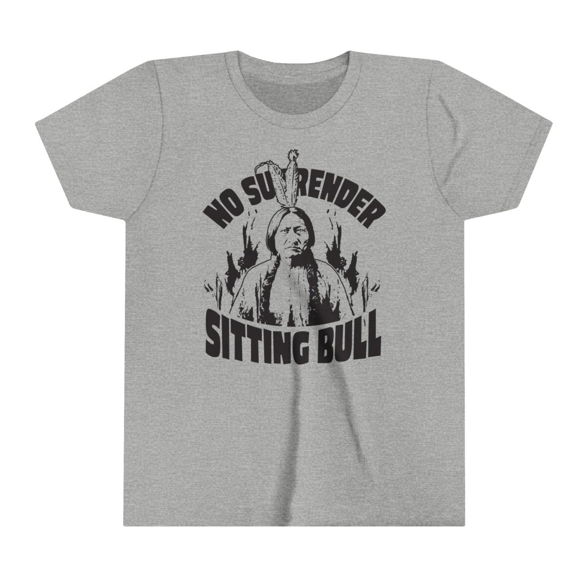 Sitting Bull, No Surrender Kids Premium T-Shirt, Leader Inspiration