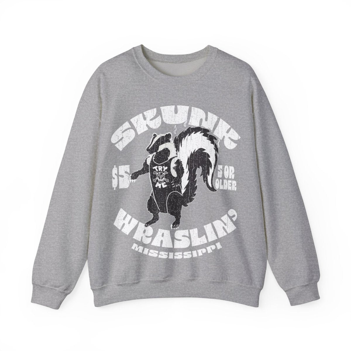 Skunk Wrestling Fleece Sweatshirt, Losing Might Sometimes Be The Only Option