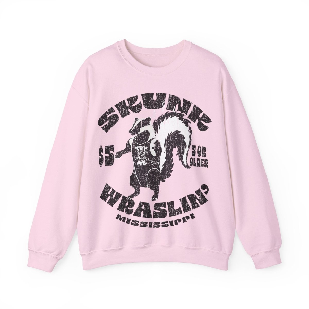 Skunk Wrestling Fleece Sweatshirt, Losing Might Sometimes Be The Only Option