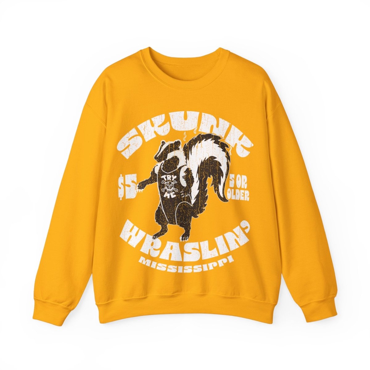 Skunk Wrestling Fleece Sweatshirt, Losing Might Sometimes Be The Only Option