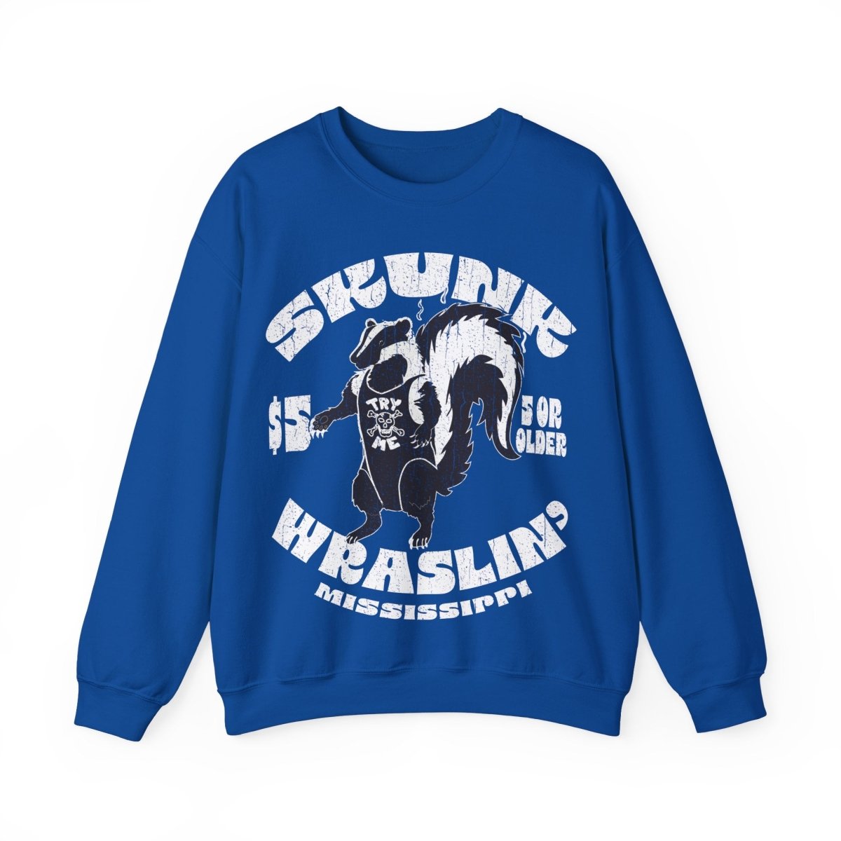 Skunk Wrestling Fleece Sweatshirt, Losing Might Sometimes Be The Only Option